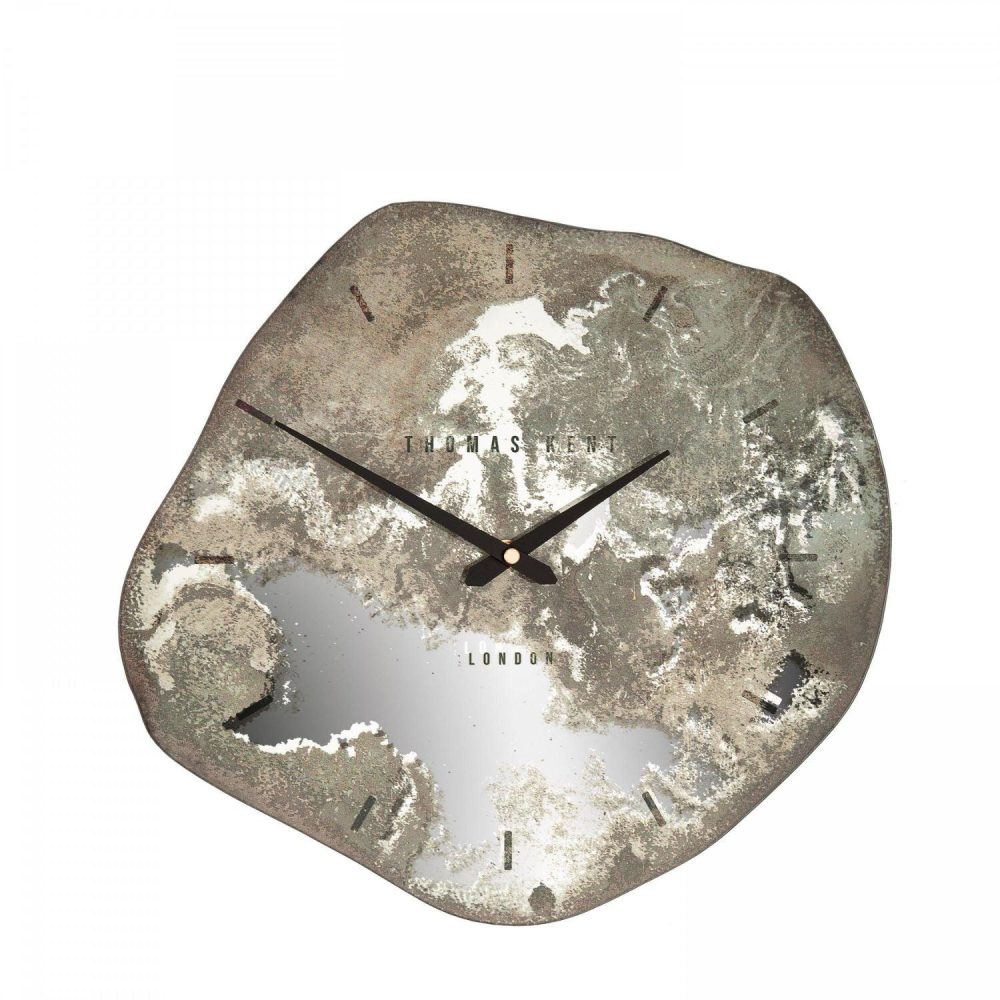 Art Marketing 14" Jewel Wall Clock Stone - Fellini Home Ltd