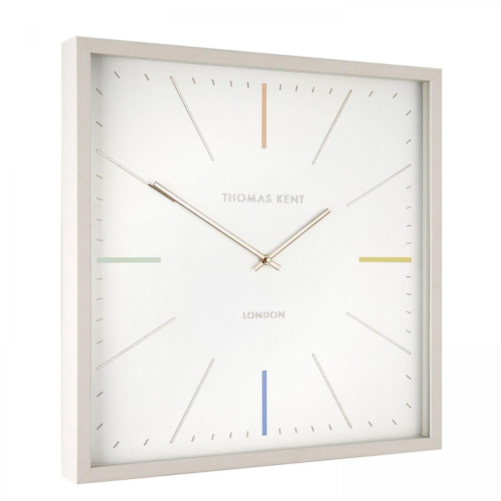 Art Marketing 20" Editor Wall Clock Salt - Fellini Home Ltd