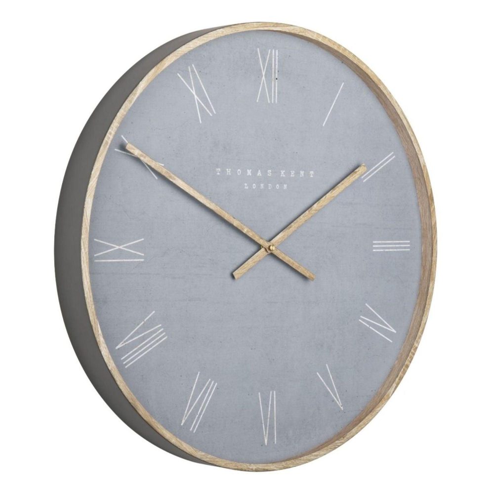 Art Marketing 21" Nordic Wall Clock Cement - Fellini Home Ltd