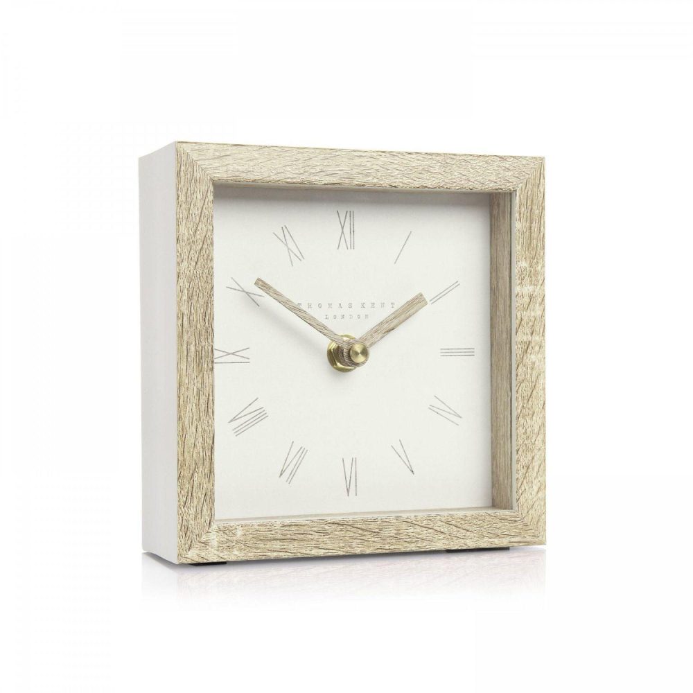 Art Marketing 5" Nordic Mantel Clock Tofu - Fellini Home Ltd