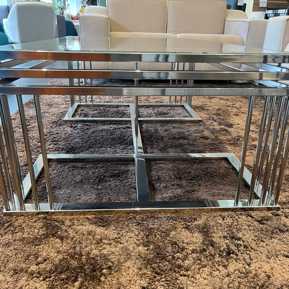 Fellini Home - Chrome Coffee Table - Fellini Home Ltd