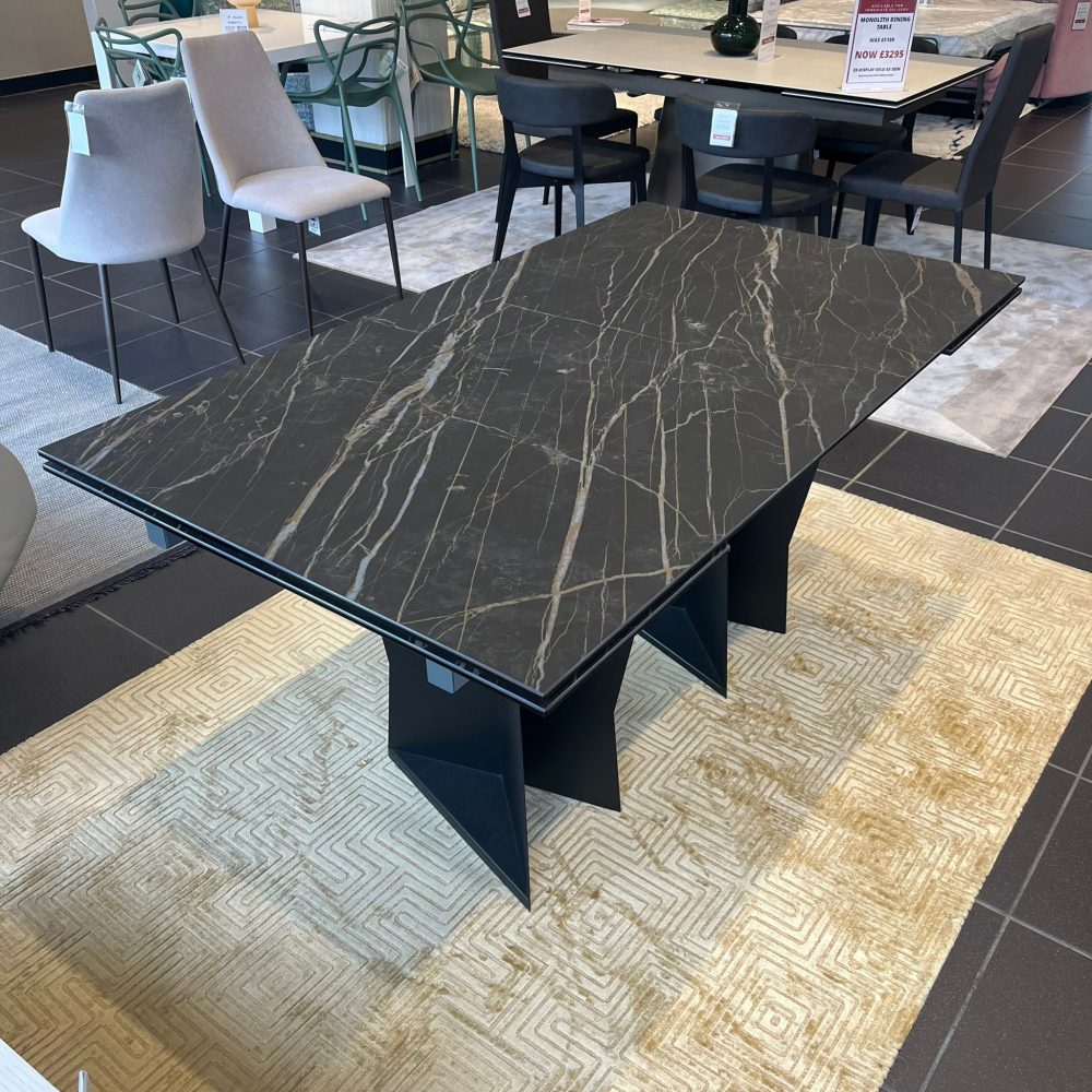 Peressini Casa Monolith Extending Dining Table - Fellini Home Ltd