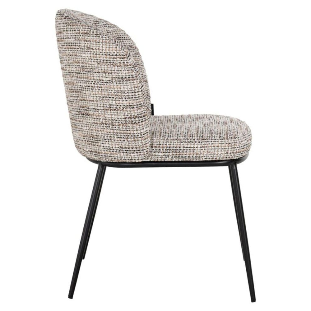 Richmond Interiors Elvi Trendy Nature Fire Retardant Chair S4750 FR - Fellini Home Ltd