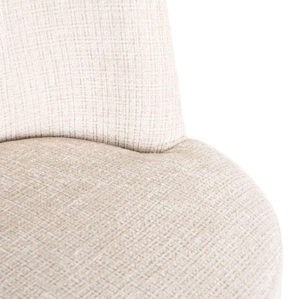 Richmond Interiors Gatsbi Chair Beige Chenille S4748 FR - Fellini Home Ltd