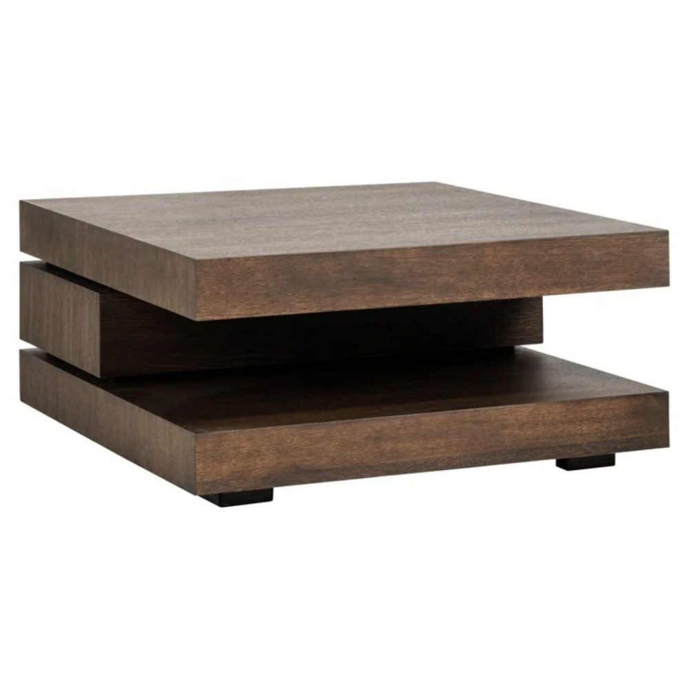 Richmond Interiors Oakura Coffee Table In Brown 6505 - Fellini Home Ltd